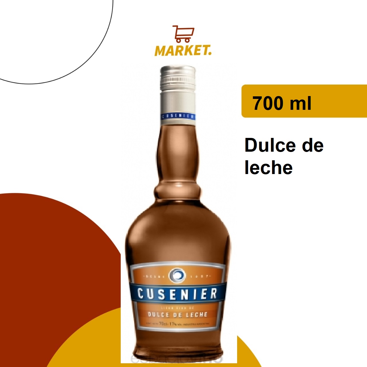 Licor Cusenier Dulce de Leche 700ml