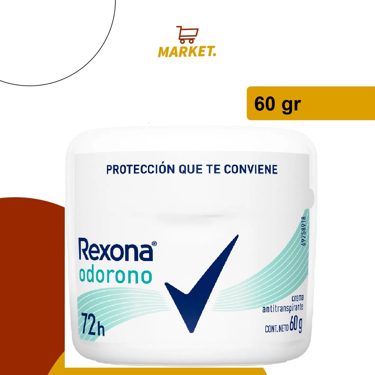 Desod. Crema Rexona Odorono