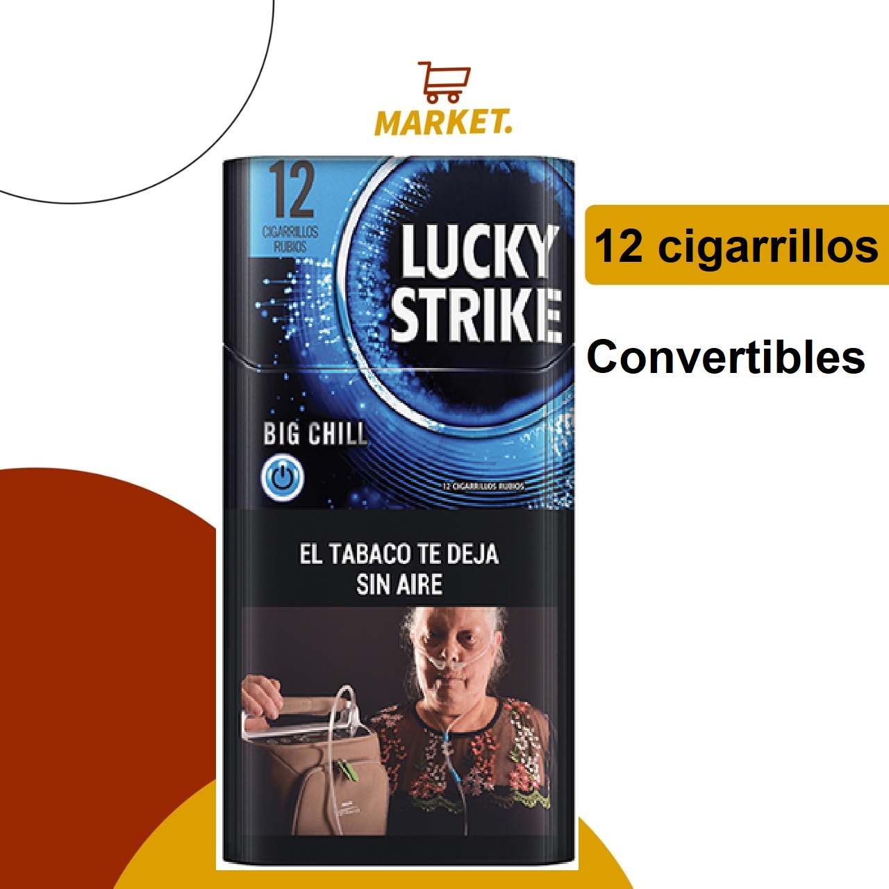 Lucky Strike Convertibles 12 Unid.