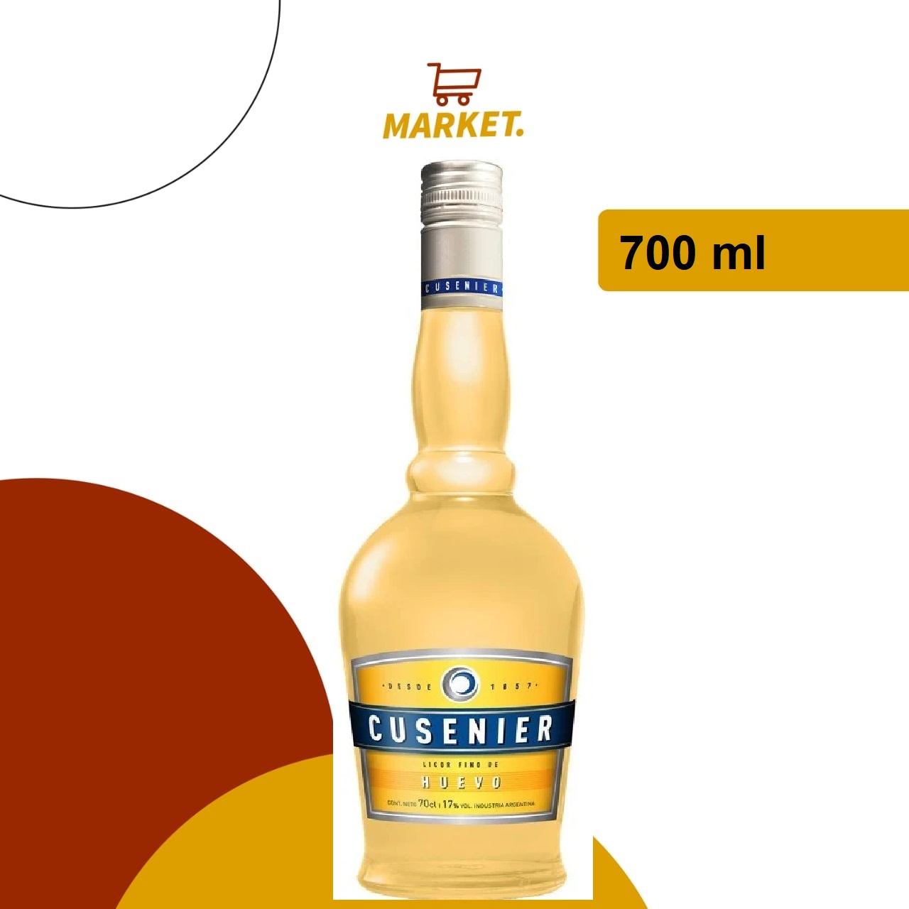 Licor Cusenier Huevo 700ml