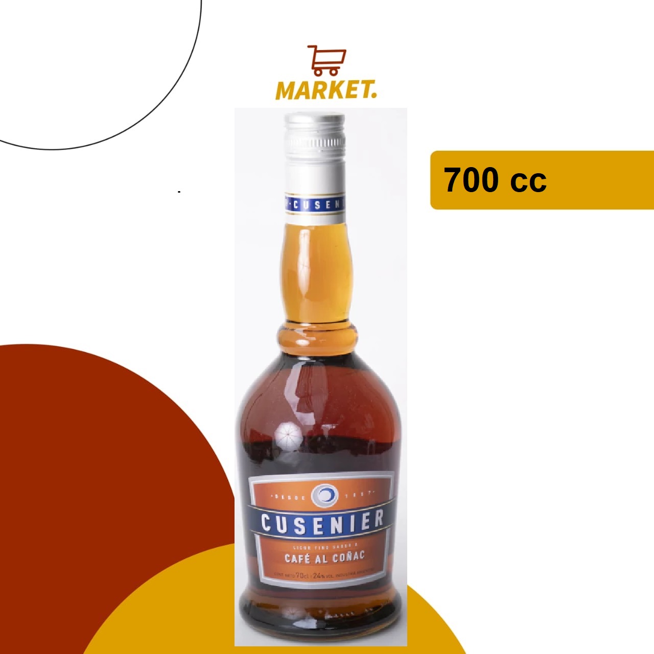 Licor Cusenier Café Al Coñac