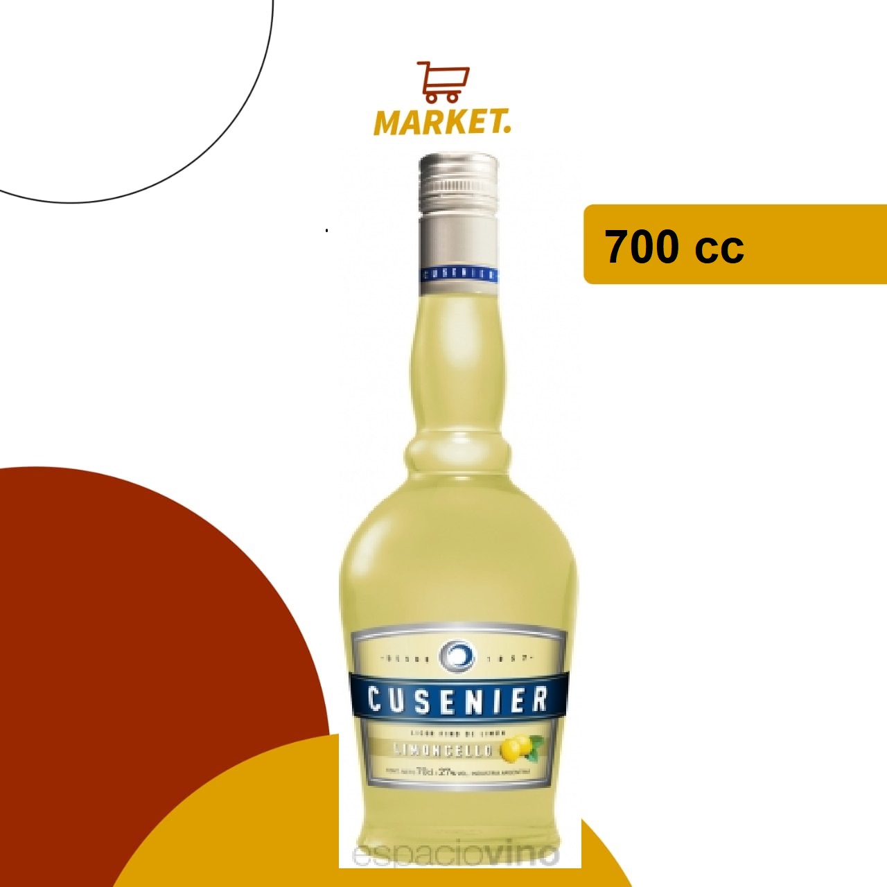 Licor Cusenier Lemoncello 700 cc
