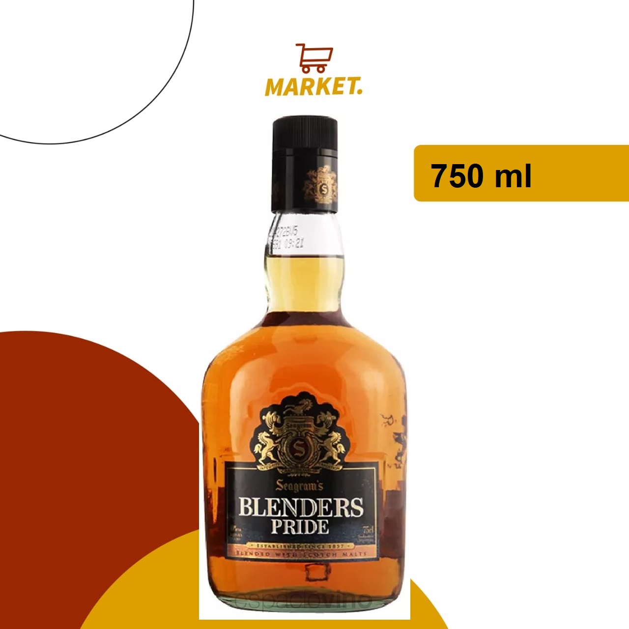 Whisky Blenders Pride 750 ml