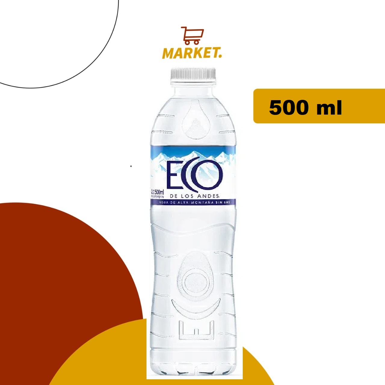 Agua Eco de los Andes 500ml