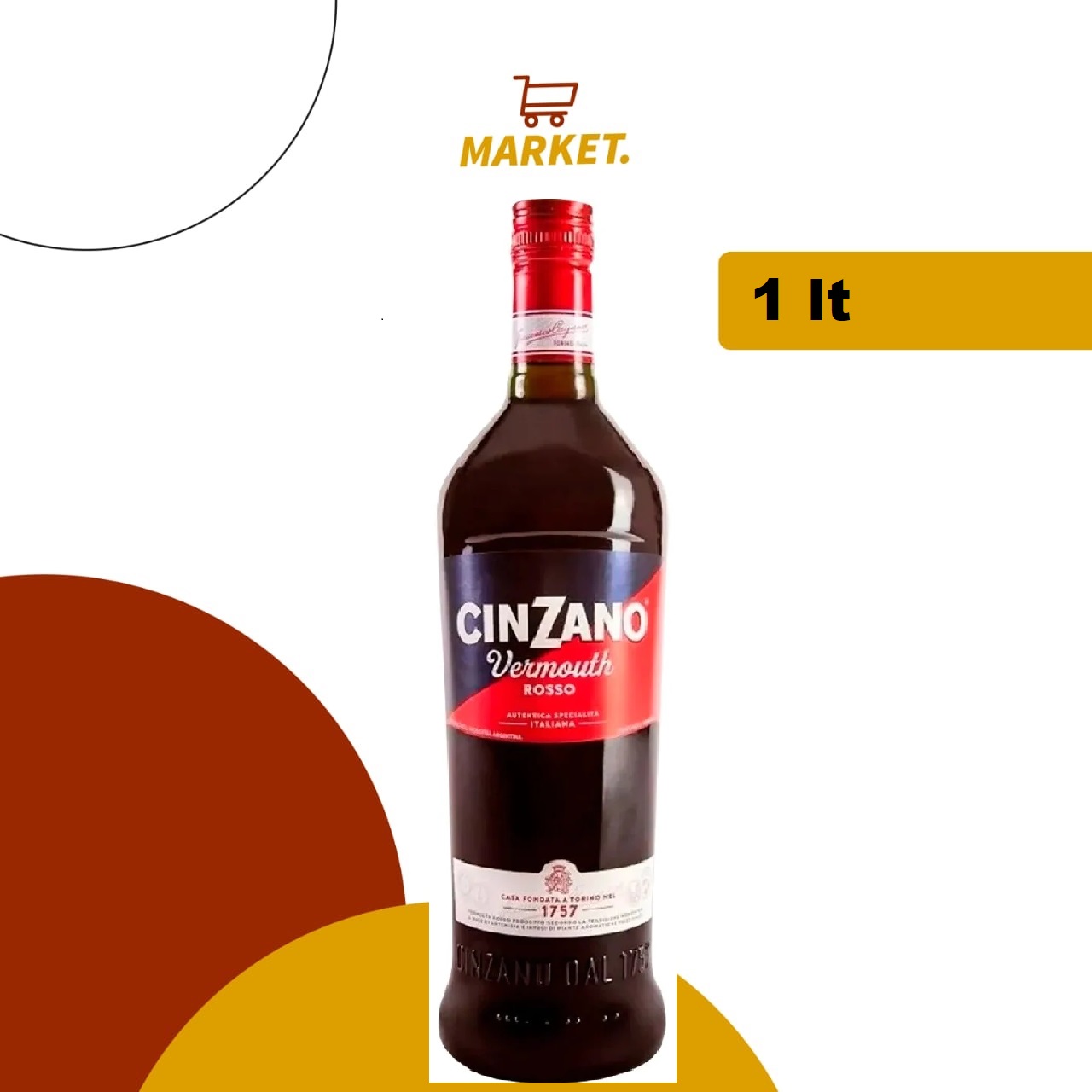 Cinzano Rosso 1 L