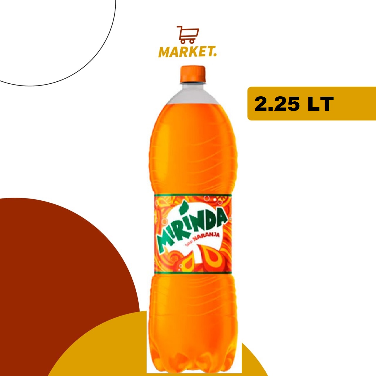 Mirinda Naranja 2.25 L