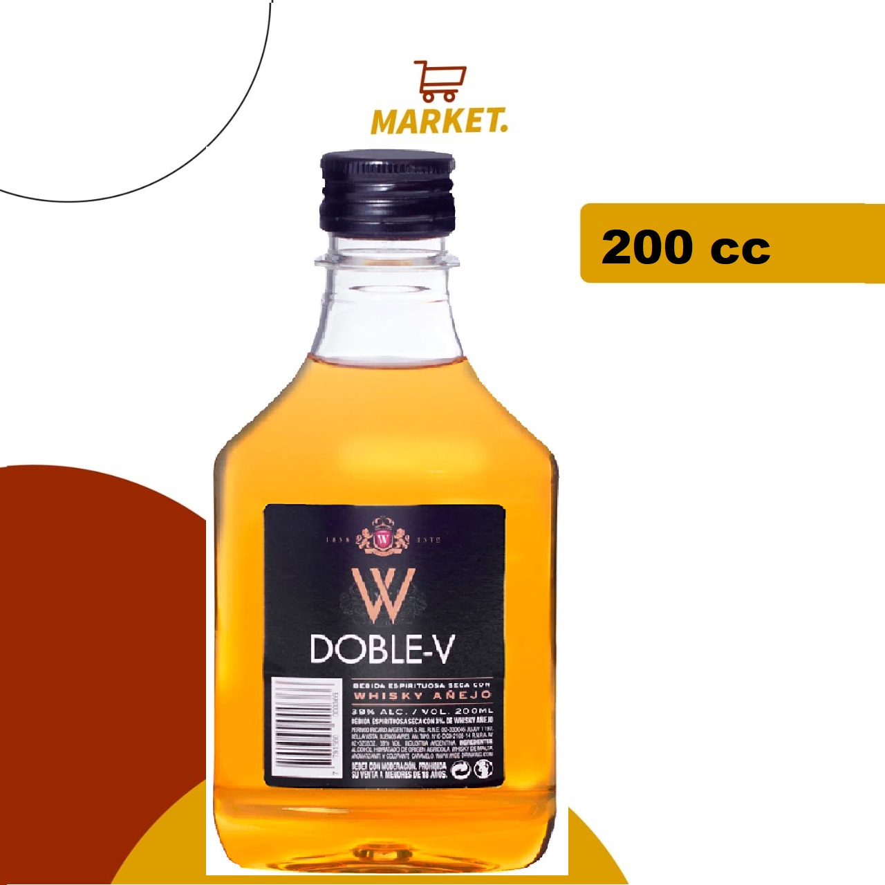 Whisky Doble-V 200cc