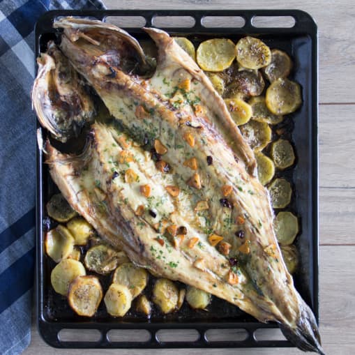Corvina Al Roquefort Para 2 + Fritas