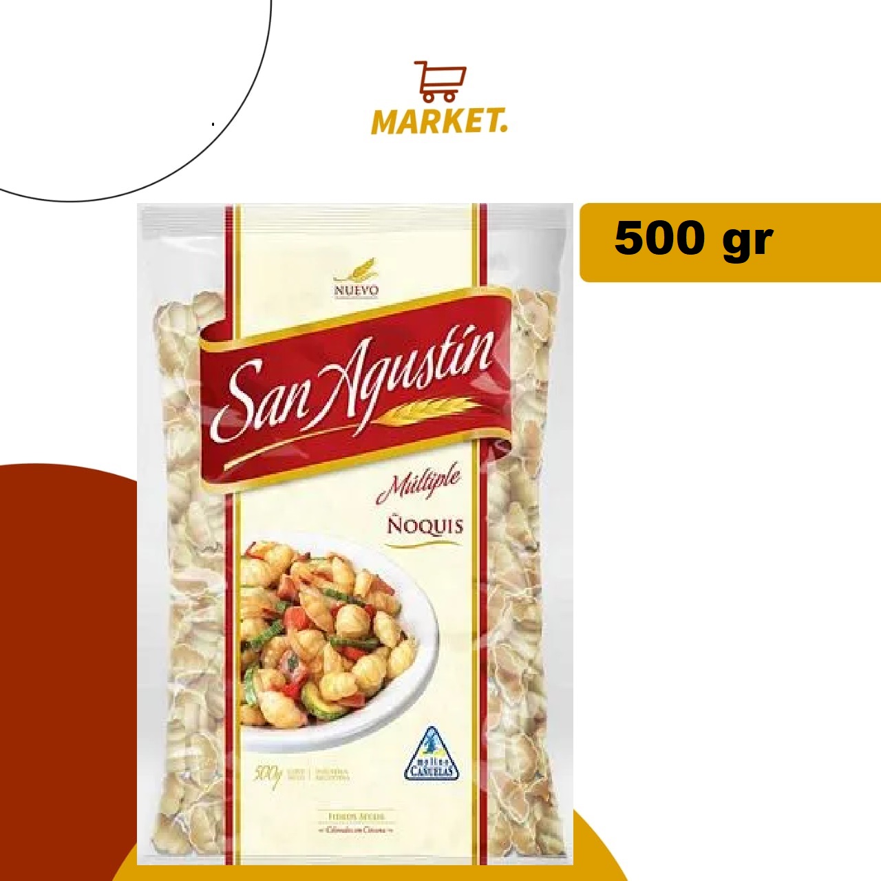 Fideos San Agustín Ñoquis 500g