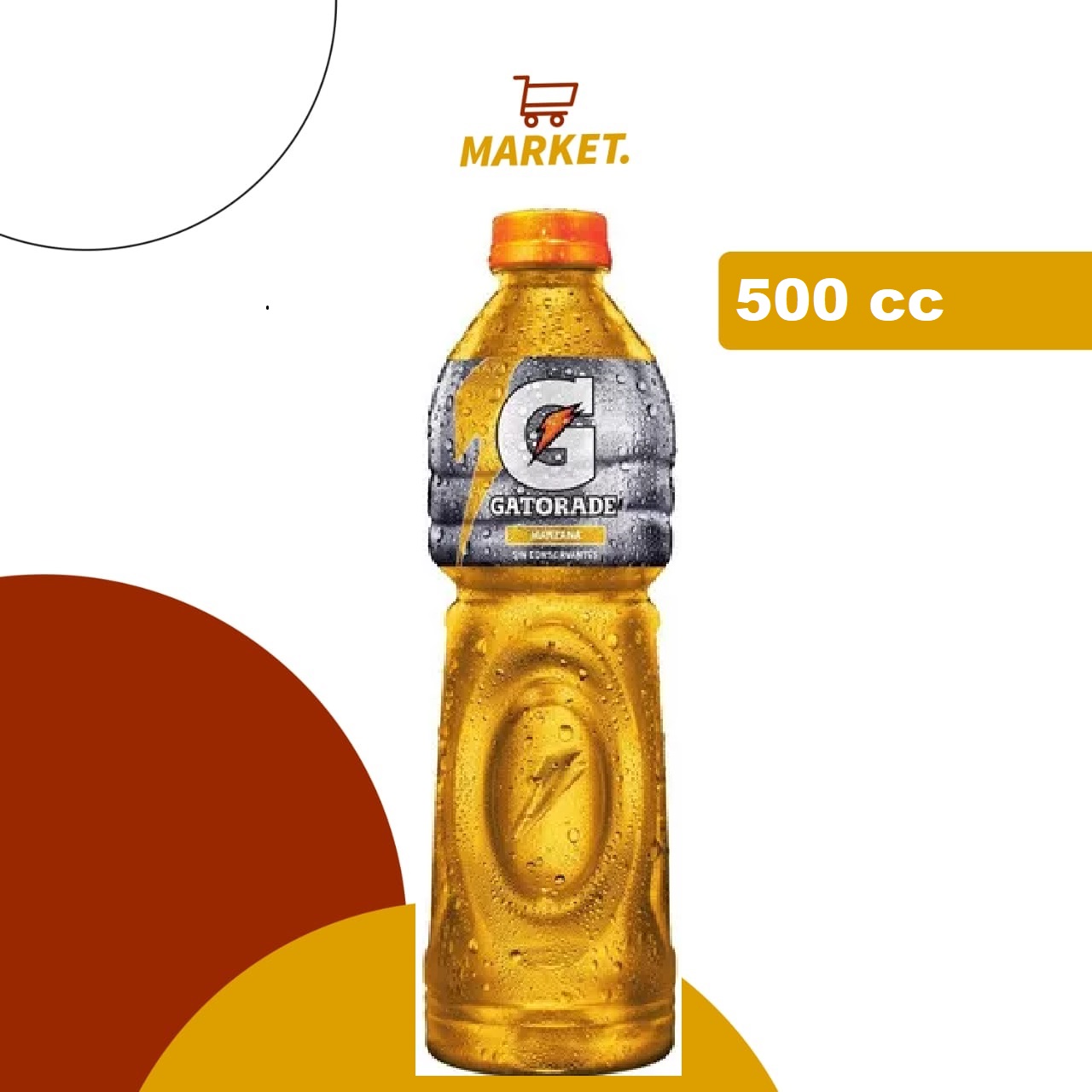 Gatorade Manzana 500cc