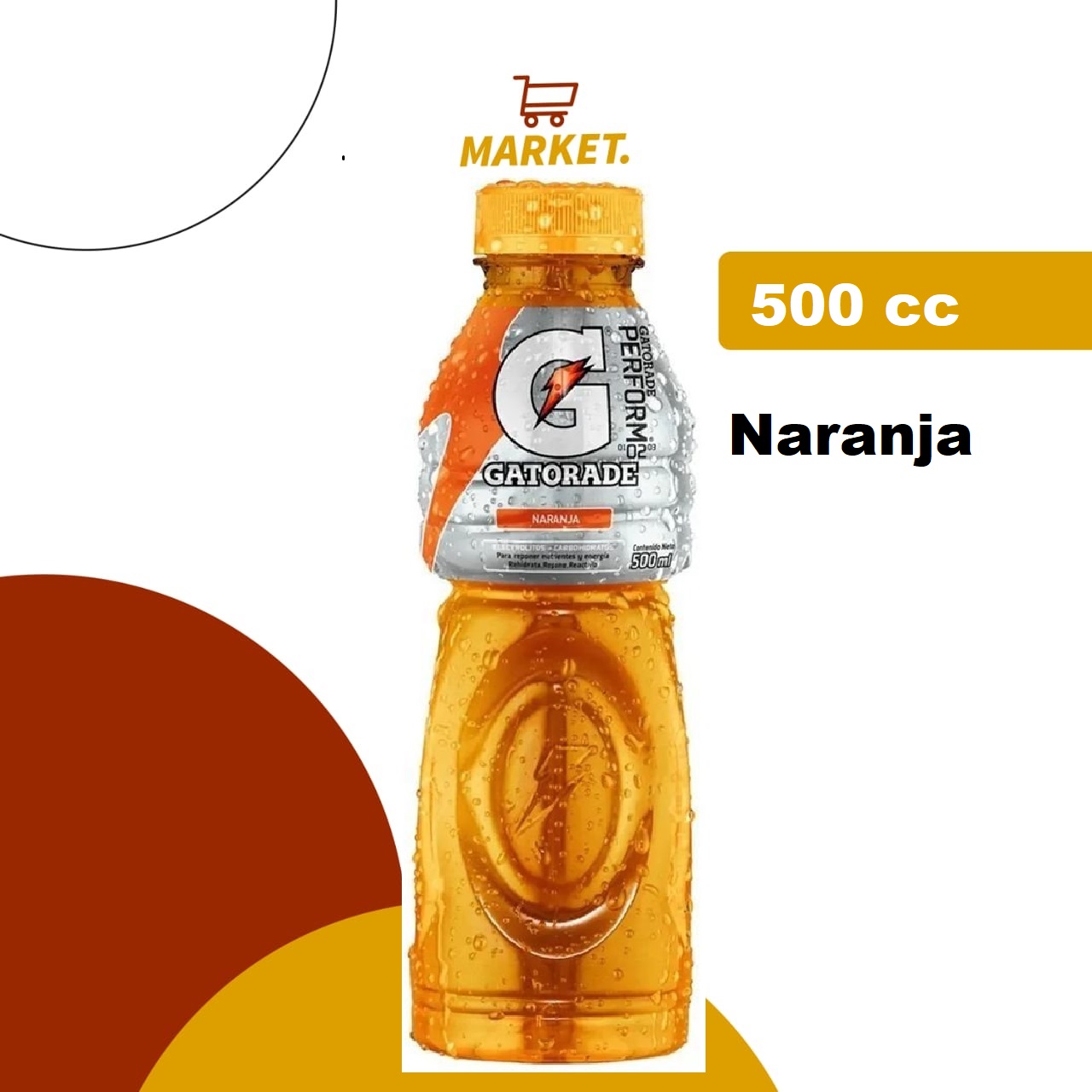 Gatorade Naranja 500cc