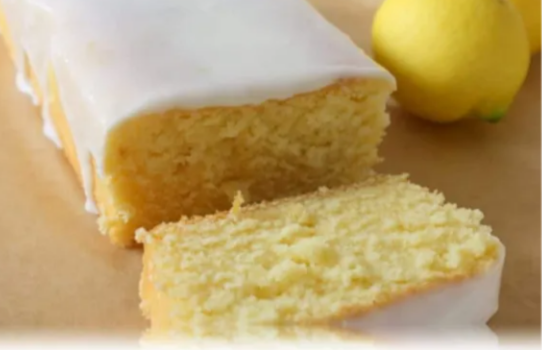 Budín de limón mediano