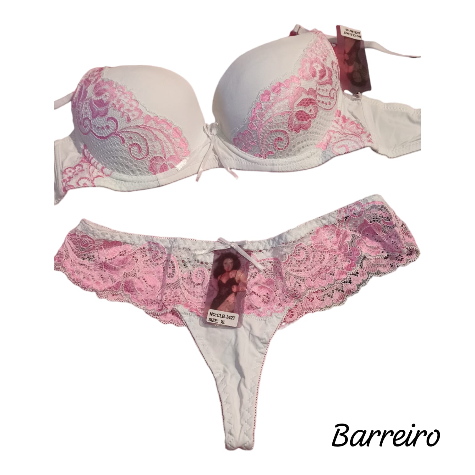 Conjunto Lycra Saten, Taza Soft Push Up del 90 al 120