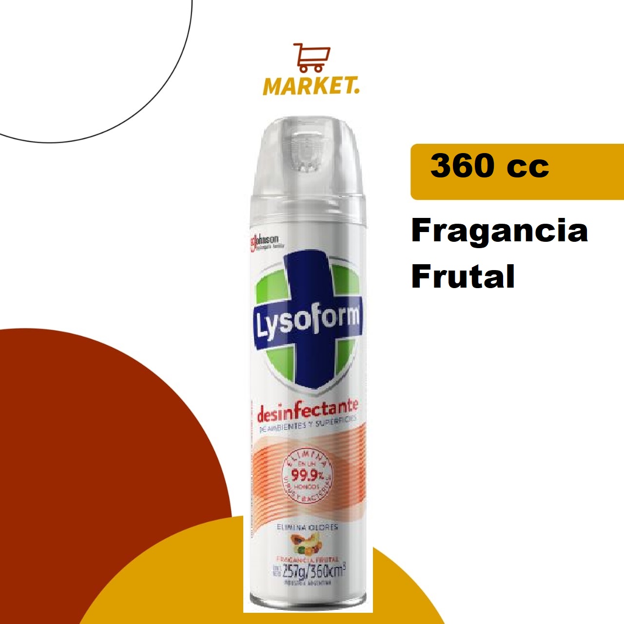 Lysoform Aero. Frutal 360cc
