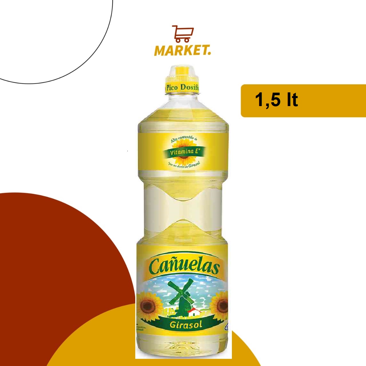 Aceite Cañuelas Girasol 1,5L