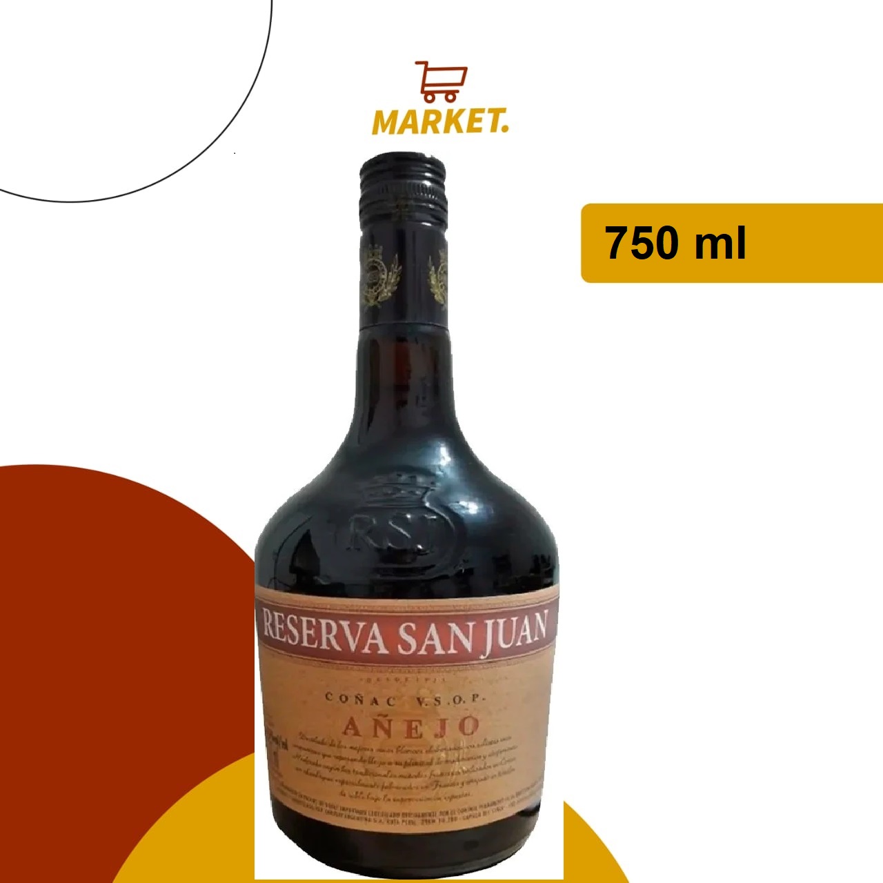 Coñac Reserva San Juan 750 Ml