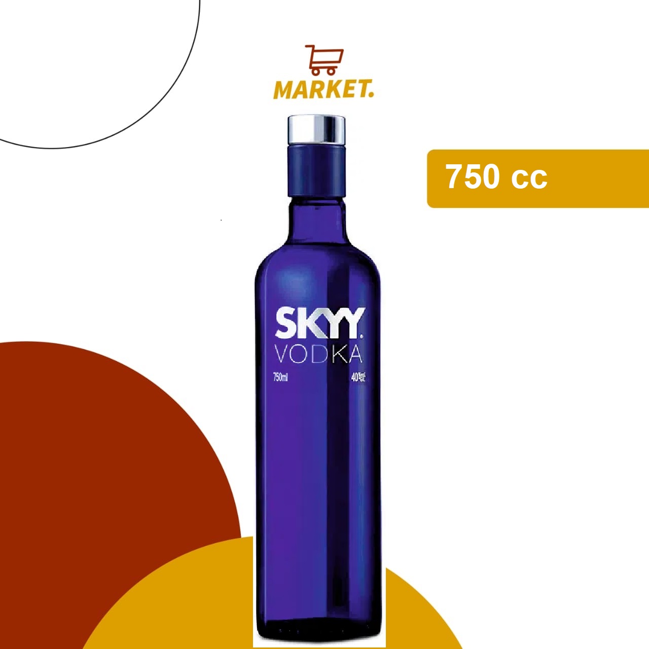 Vodka Skyy 750cc