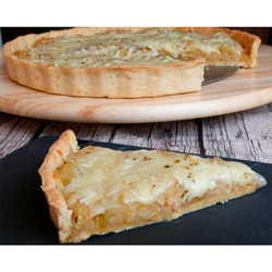 Tarta Queso y Cebolla