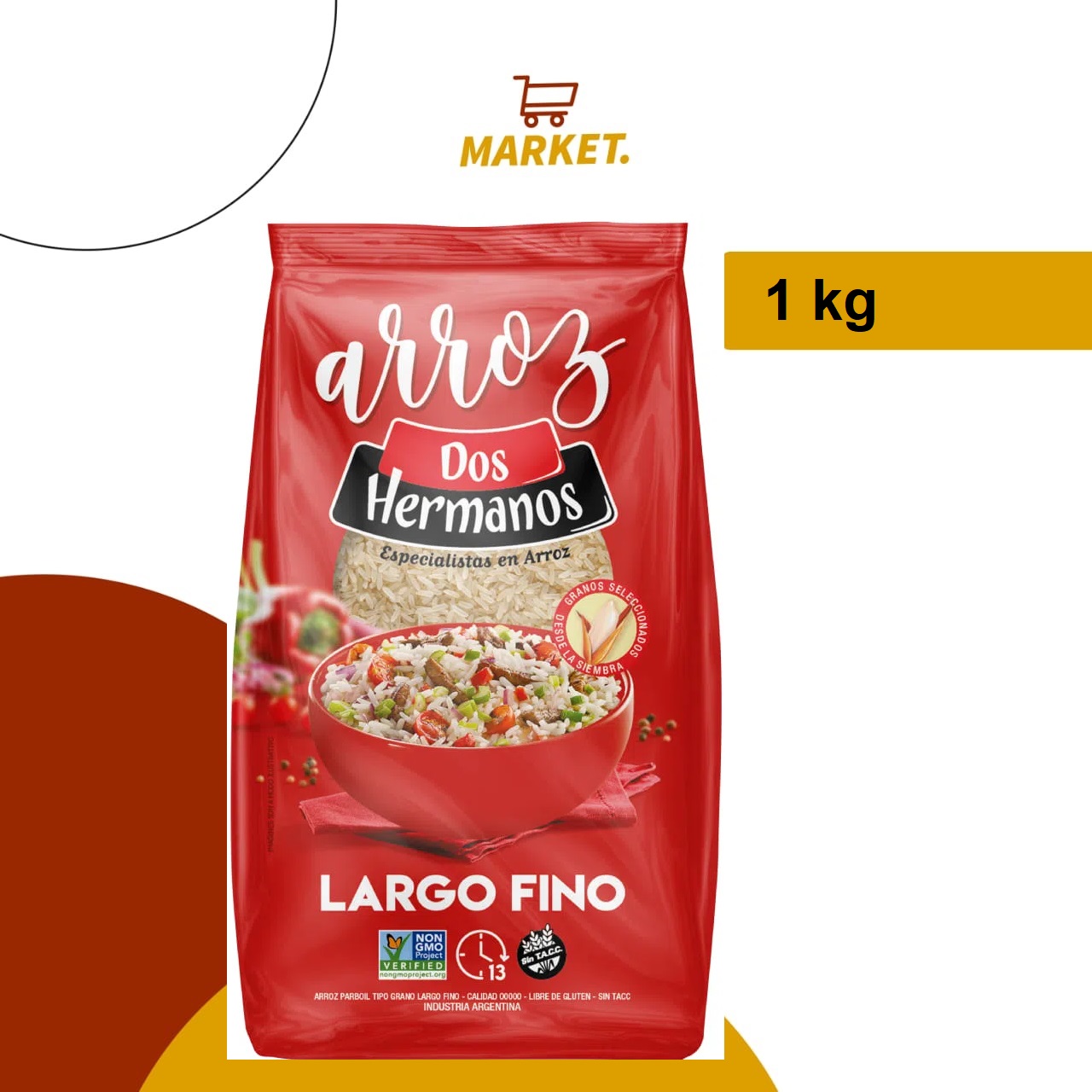 Arroz Dos Hermanos L.F. 1kg