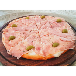 Pizza Mozzarella y Jamón