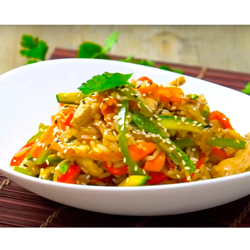 Wok de Pollo