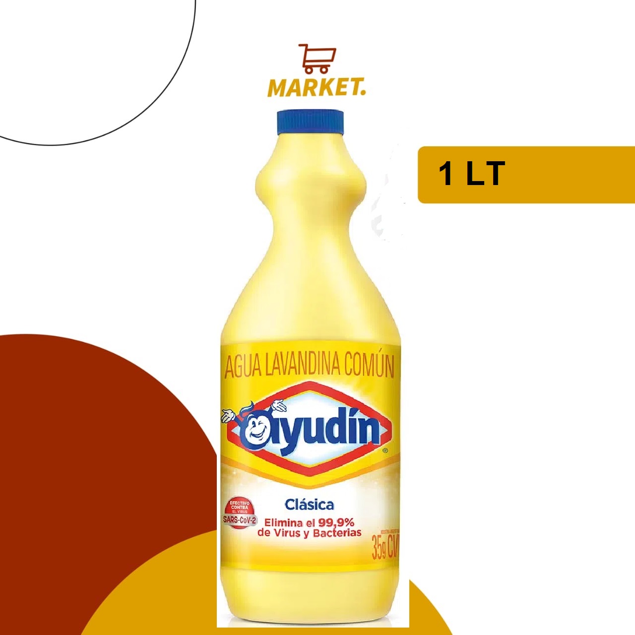 Lavandina Ayudín Clásica 1l
