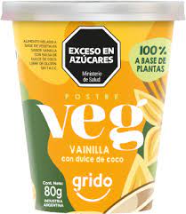Postre Vegano Vainilla (1 Unidad) 80g