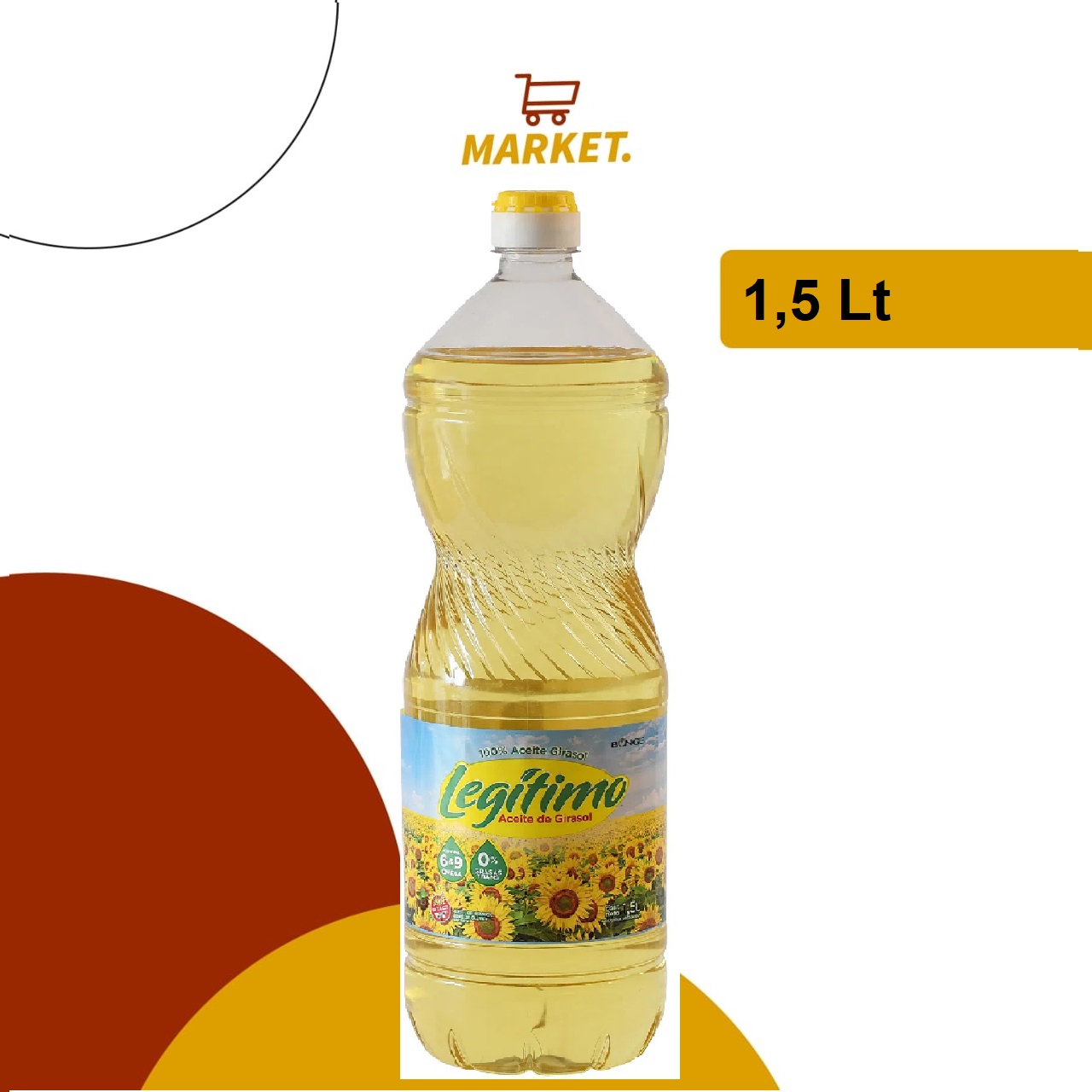 Aceite Girasol Legitimo 1,5 lt