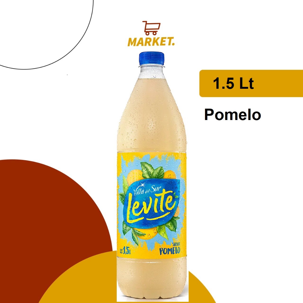 Agua Saborizada Levite Pomelo 1.5 L