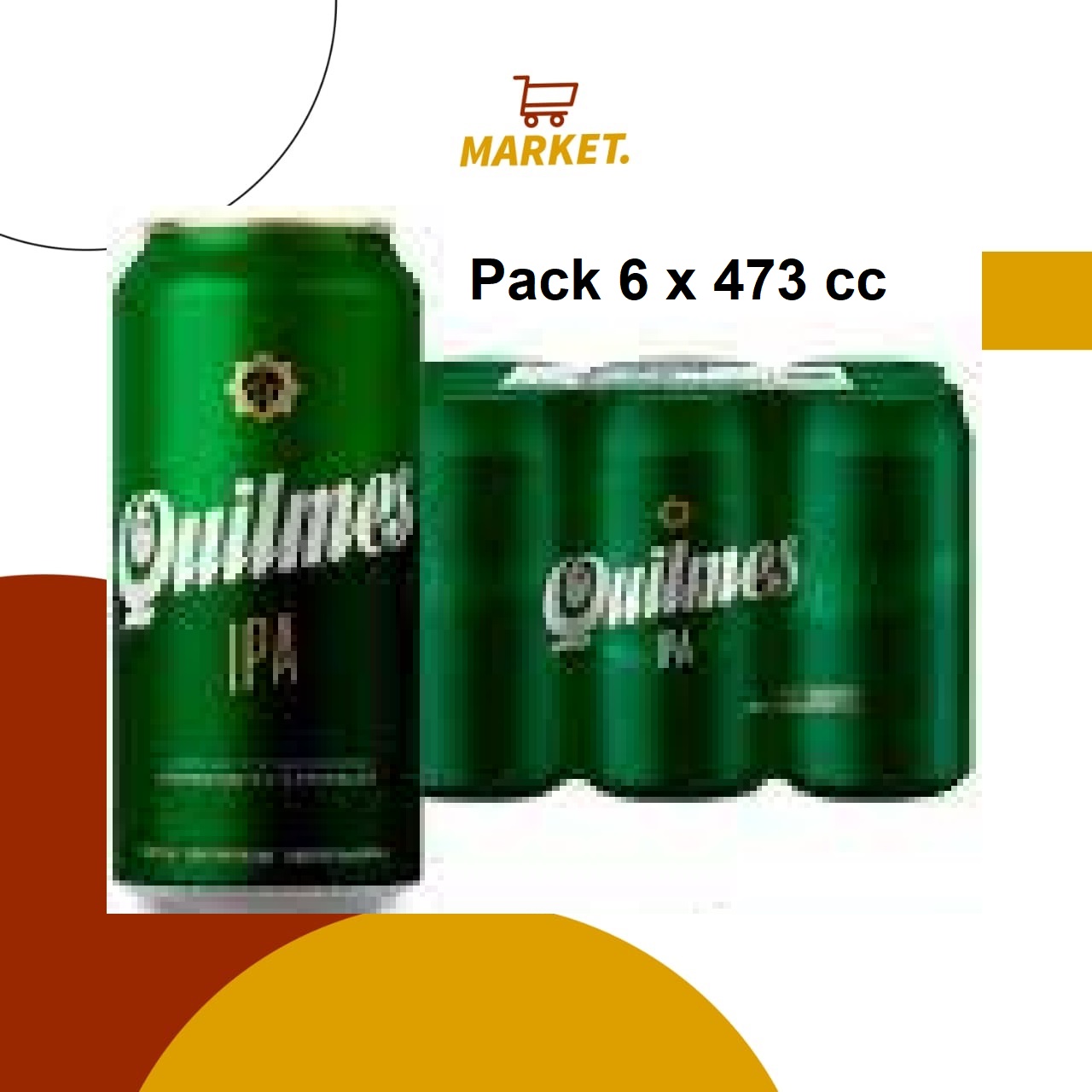 6pack Quilmes Ipa X 473 Cc