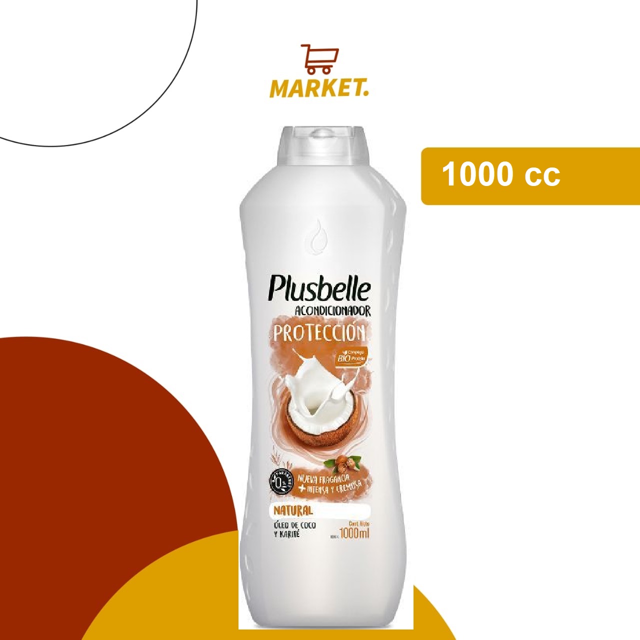 Acondicionador Plusbelle Protecc. 1L