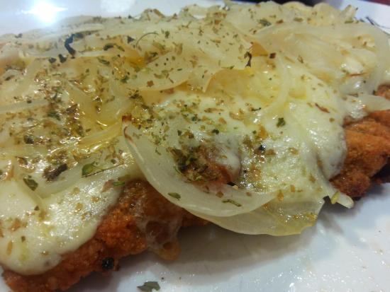 Milanesa Fugazzeta + Fritas