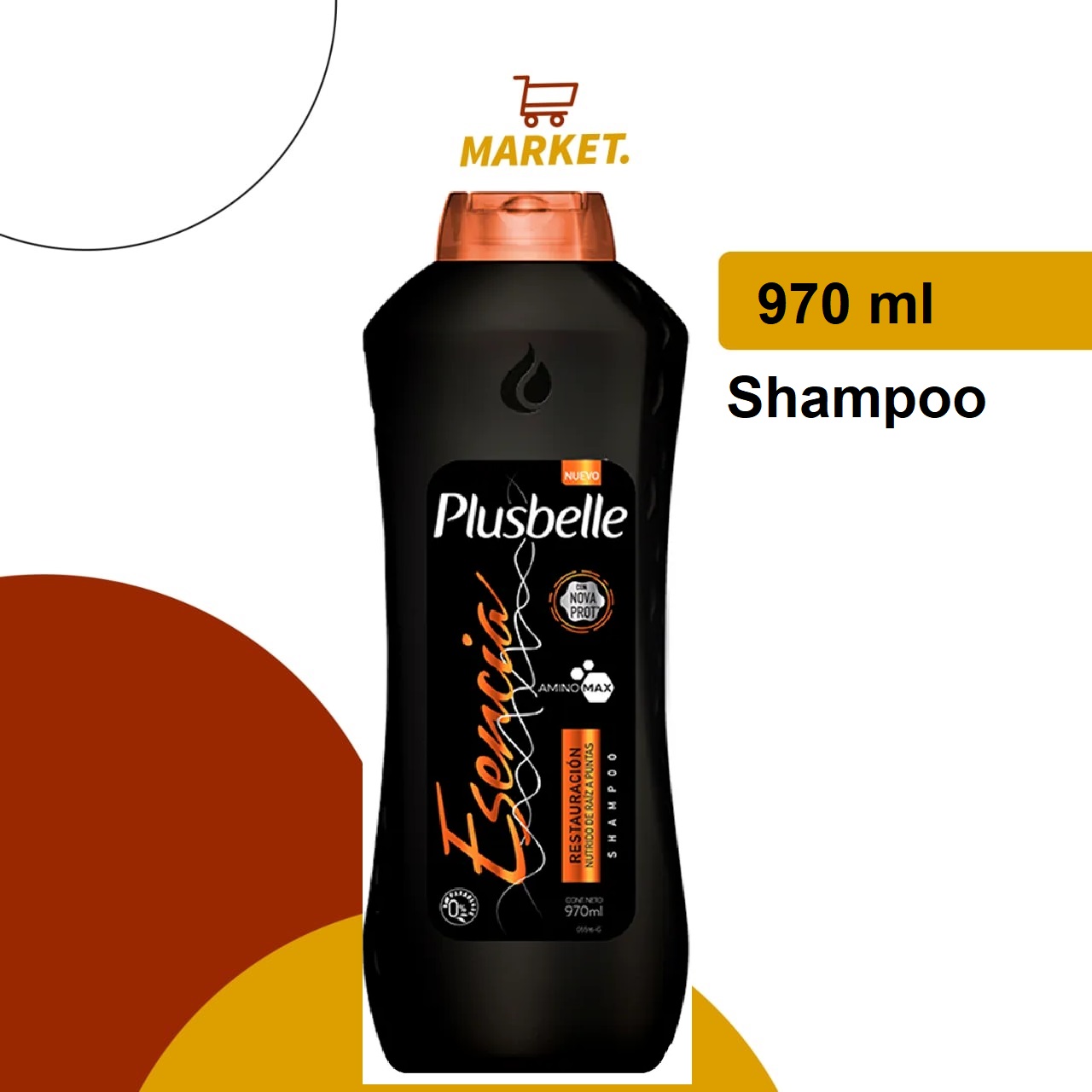 Shampoo Plusbelle Esencia 970 Ml