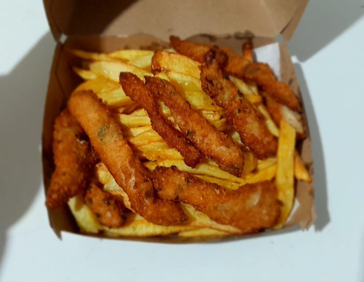 Pollo Crispy + Papas