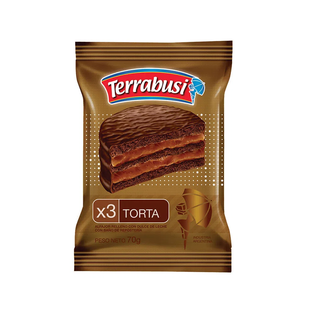 Alfajor Terrabusi Torta