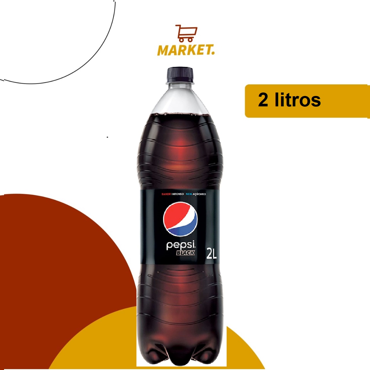 Pepsi Black 2 Litros