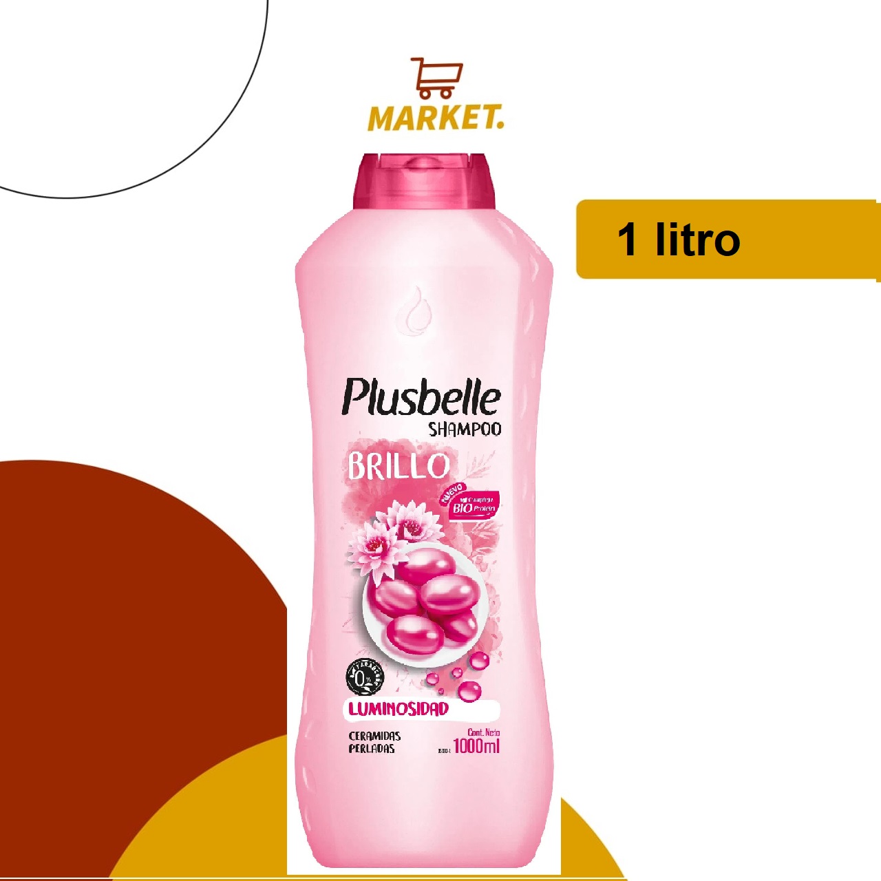 Shampoo Plusbelle Brillo 1lt