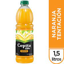 Cepita 1,5lts Naranja