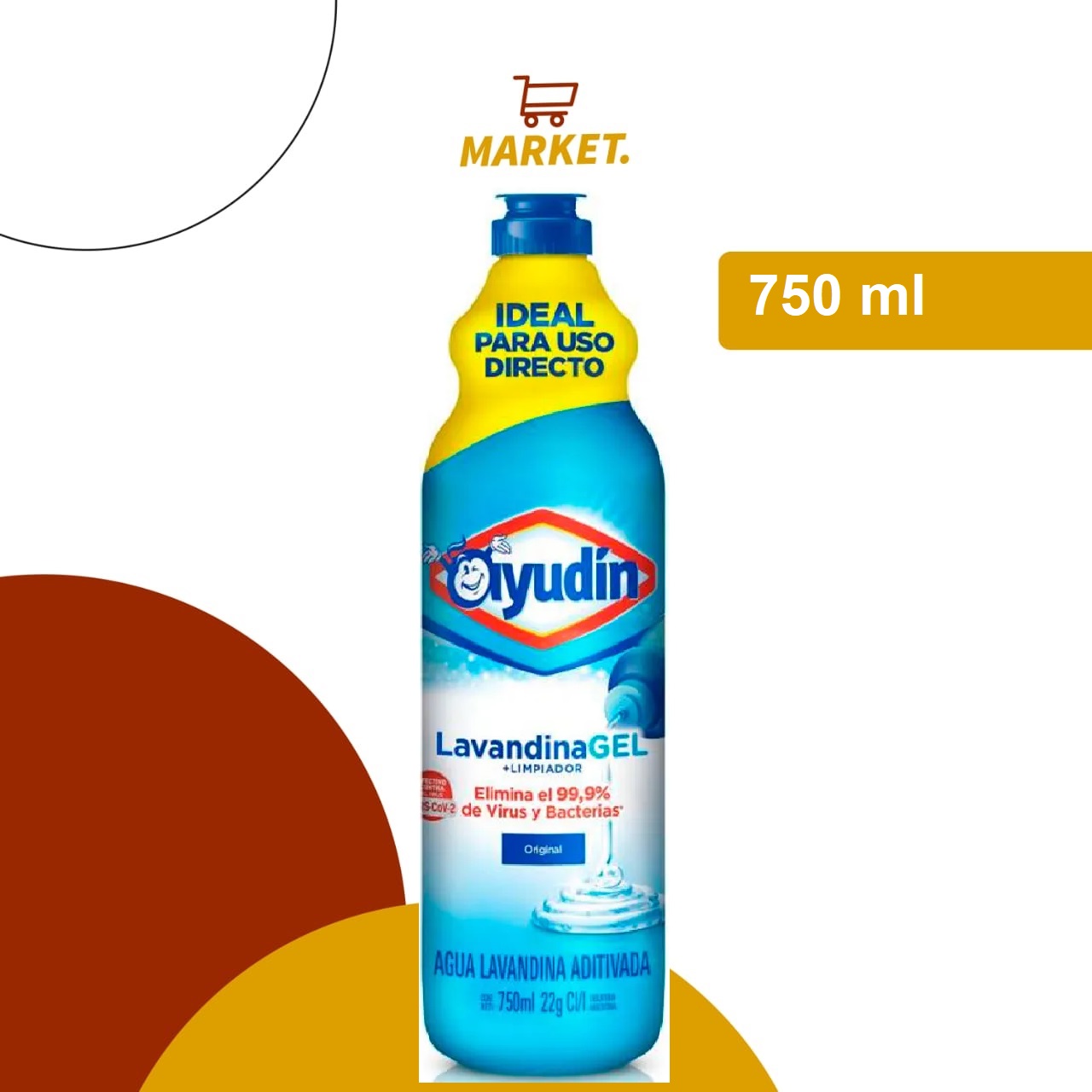 Lavandina En Gel Ayudin 700ml