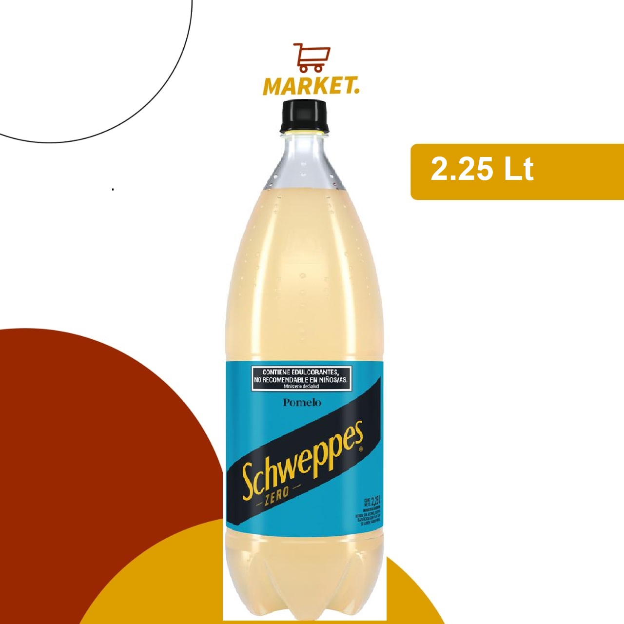 Schweppes Zero pomelo 2,25 lt