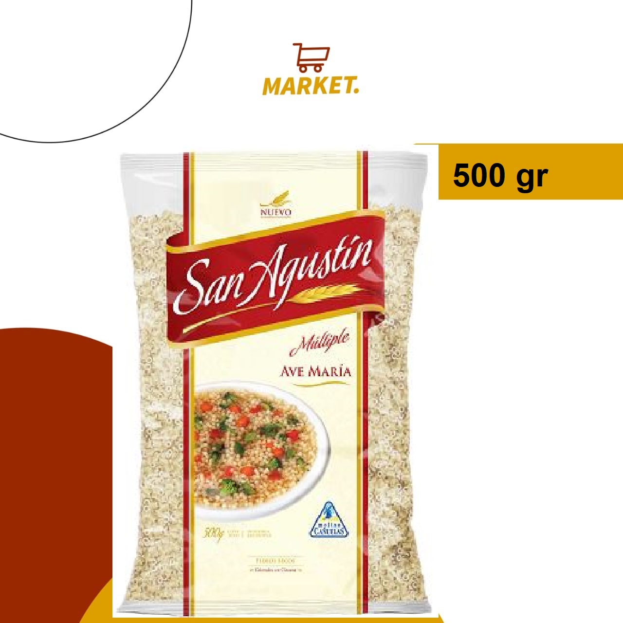 Fideos Ave Maria San Agustin 500gr