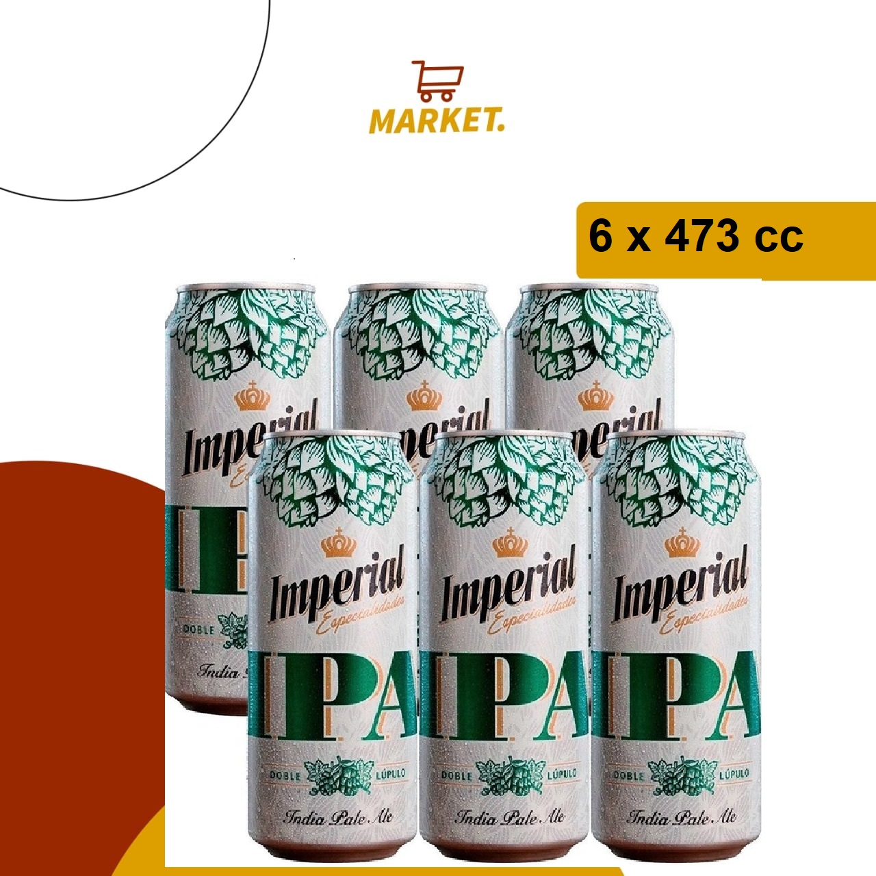 Sixpack Imperial Ipa 473cc