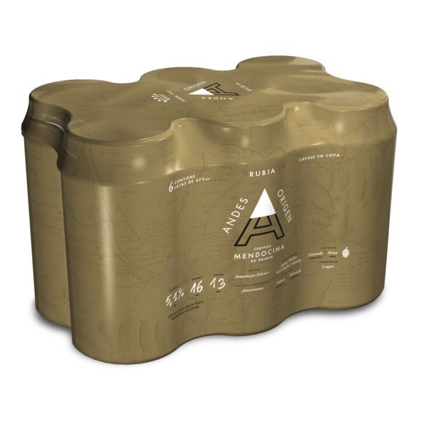 Sixpack Andes Rubia 473cc