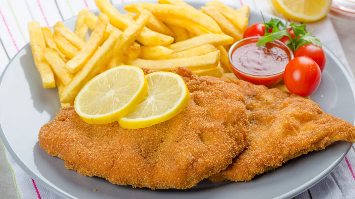 Milanesa Con Fritas