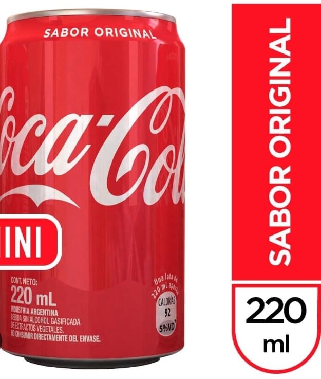 Coca Cola Mini Lata 220 Ml