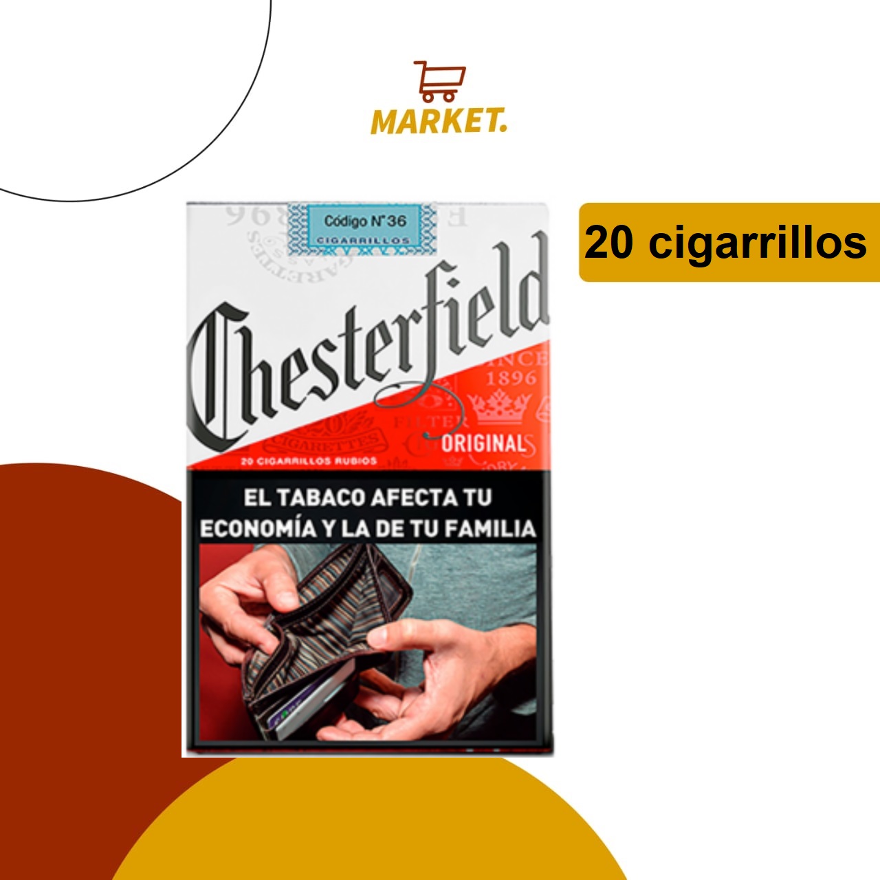 Chesterfield 20 unid.