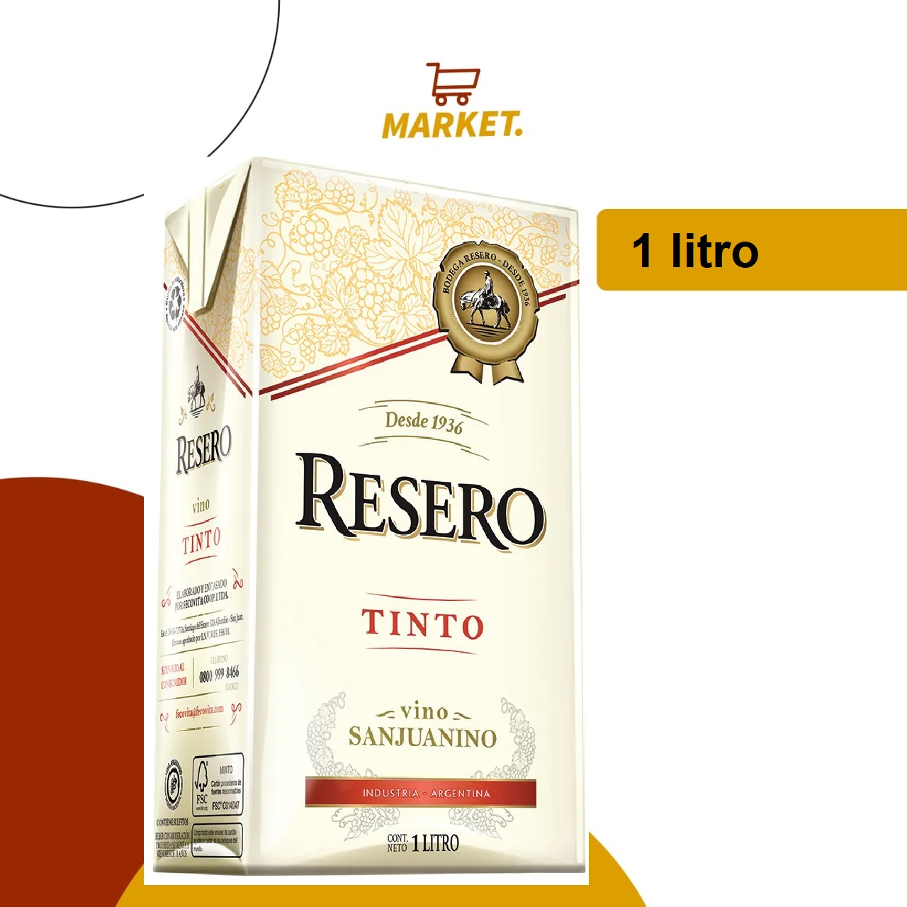Resero Tinto tetra 1lt