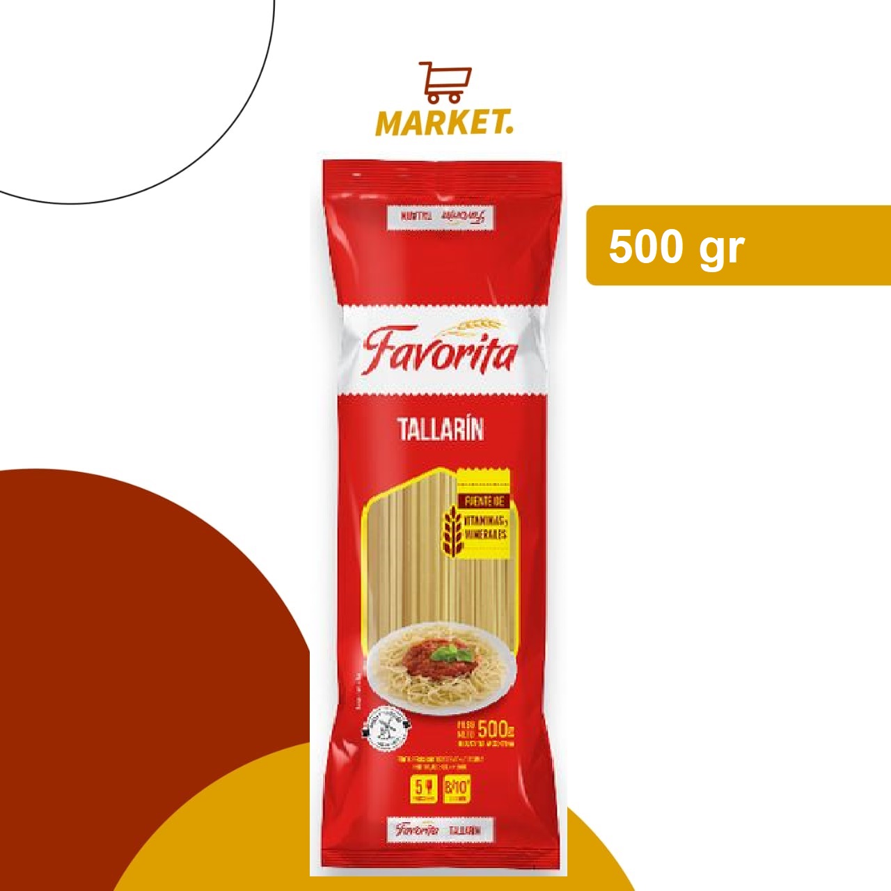 Tallarin  favorita 500 Gr