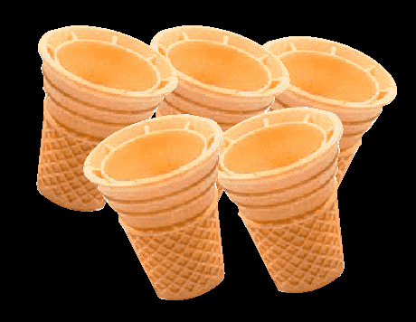 5 Vaso De Oblea