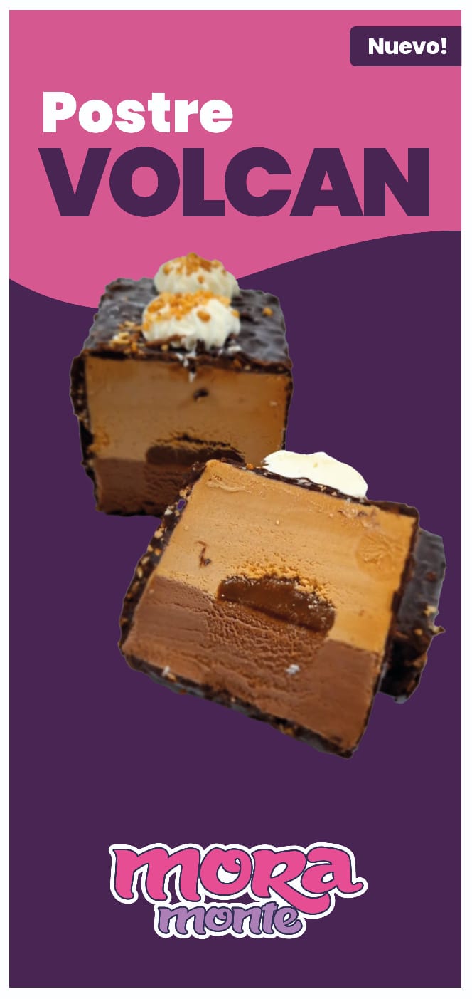 Postre Volcán